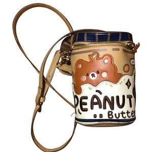 cute peanut butter jar bucket bag